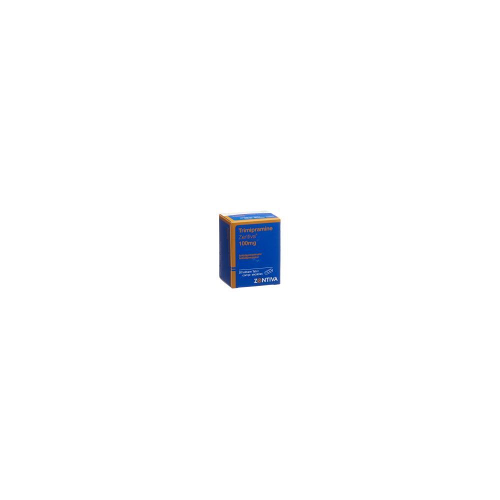 TRIMIPRAMINE Zentiva Tabl 100 mg Ds 20 Stk