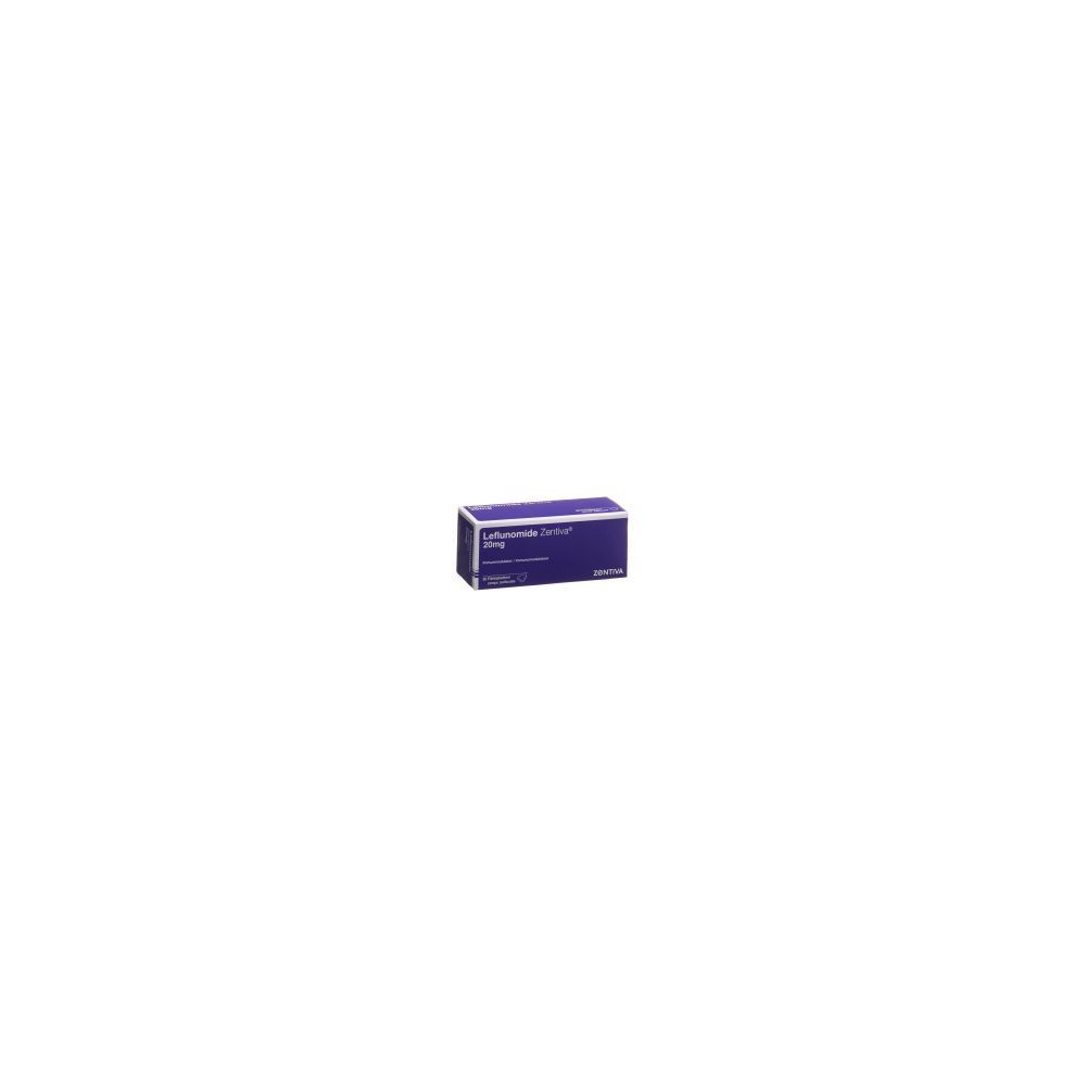 LEFLUNOMIDE Zentiva Filmtabl 20 mg Ds 30 Stk