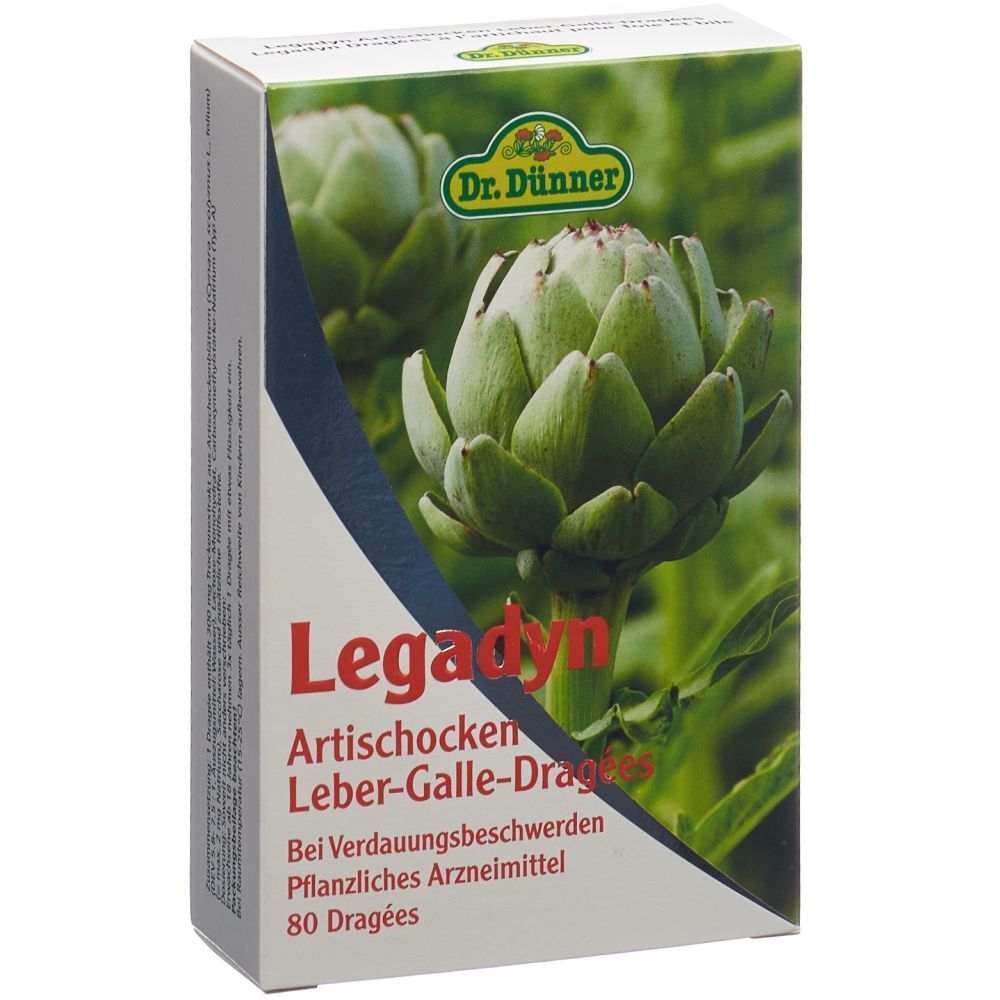 LEGADYN Artischocken Leber Galle Drag 80 Stk