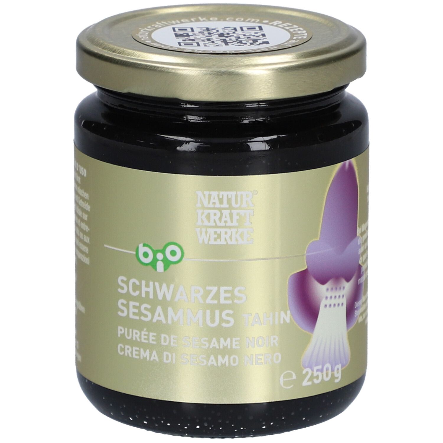 NATURKRAFTWERKE Püree aus schwarzem Bio-Sesam