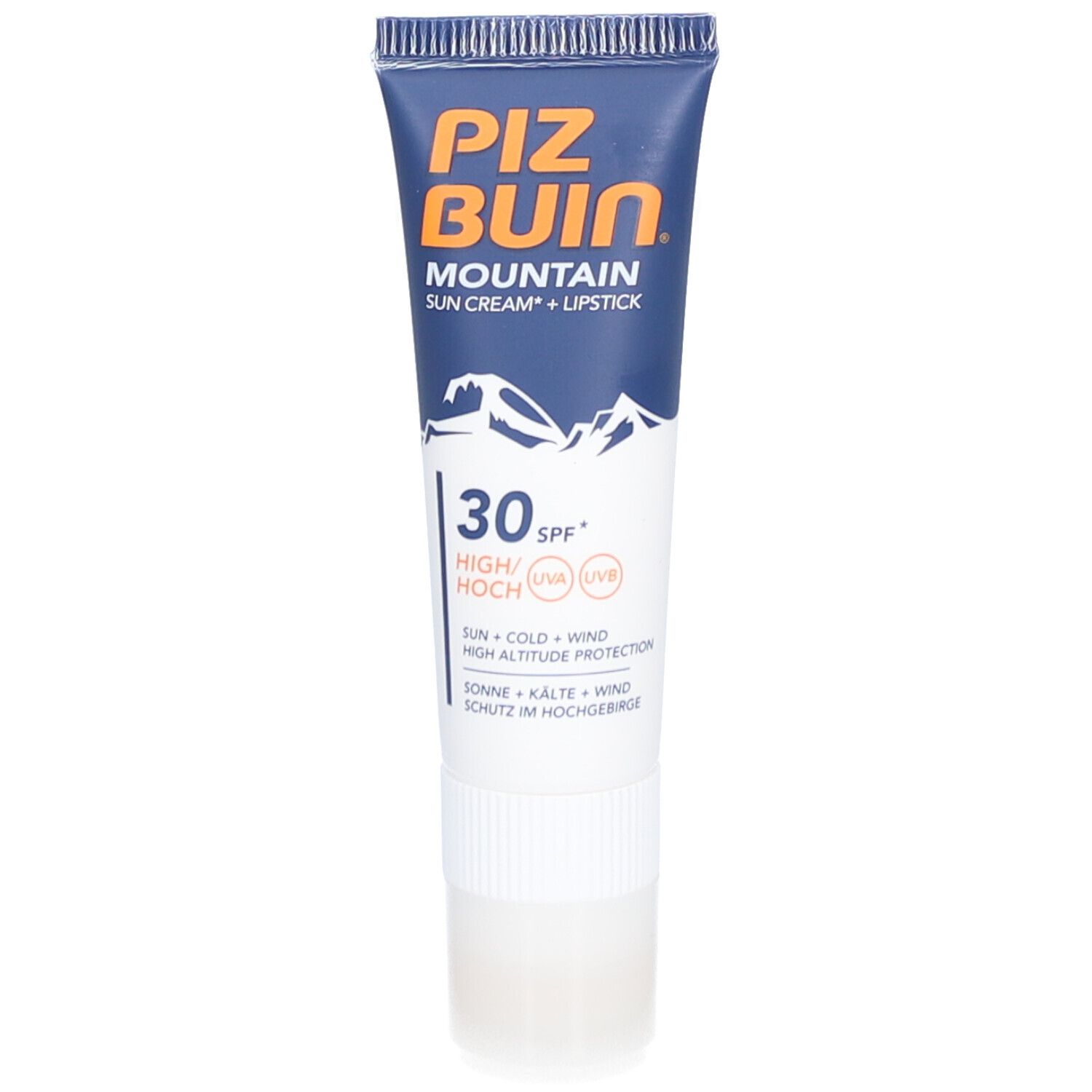 PIZ BUIN® ​MOUNTAIN Crème Solaire + Stick Lèvres SPF30