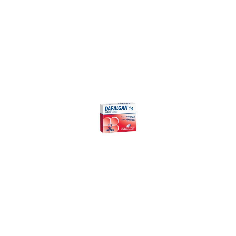 DAFALGAN Filmtabl 1 g 16 Stk