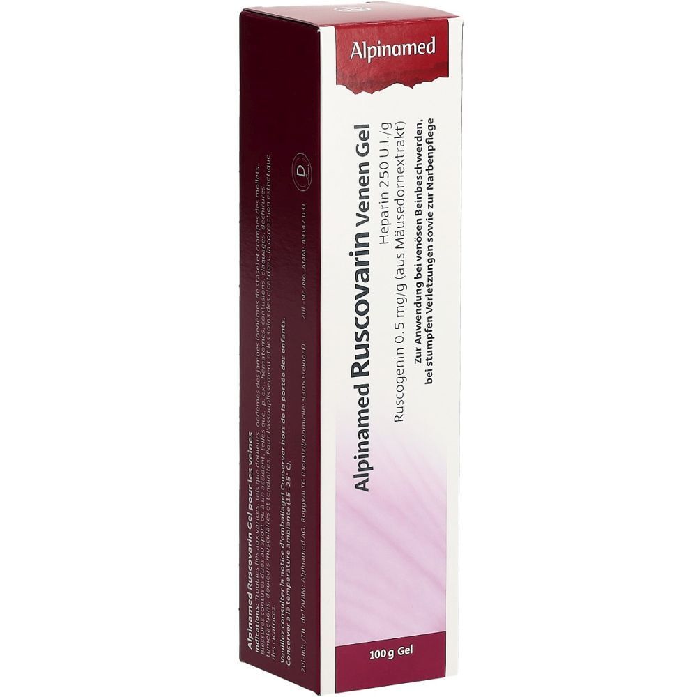 ALPINAMED Ruscovarin Venen Gel Tb 100 g