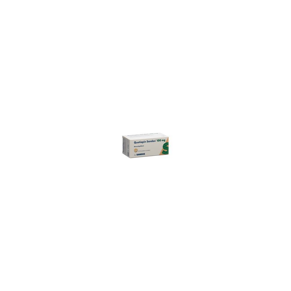 QUETIAPIN Sandoz Filmtabl 100 mg 100 Stk