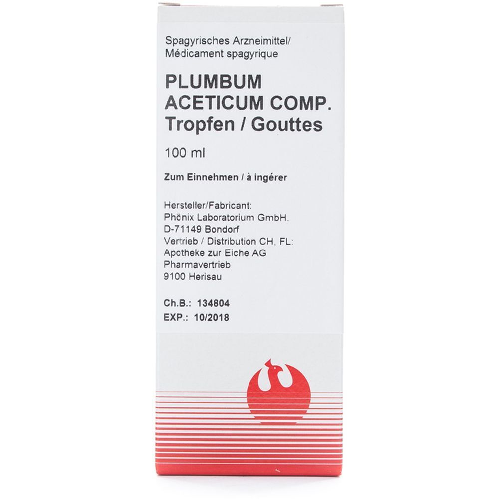 PHÖNIX Plumbum aceticum comp spag 100 ml