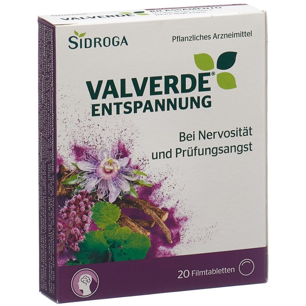 VALVERDE Entspannung Filmtabl 20 Stk