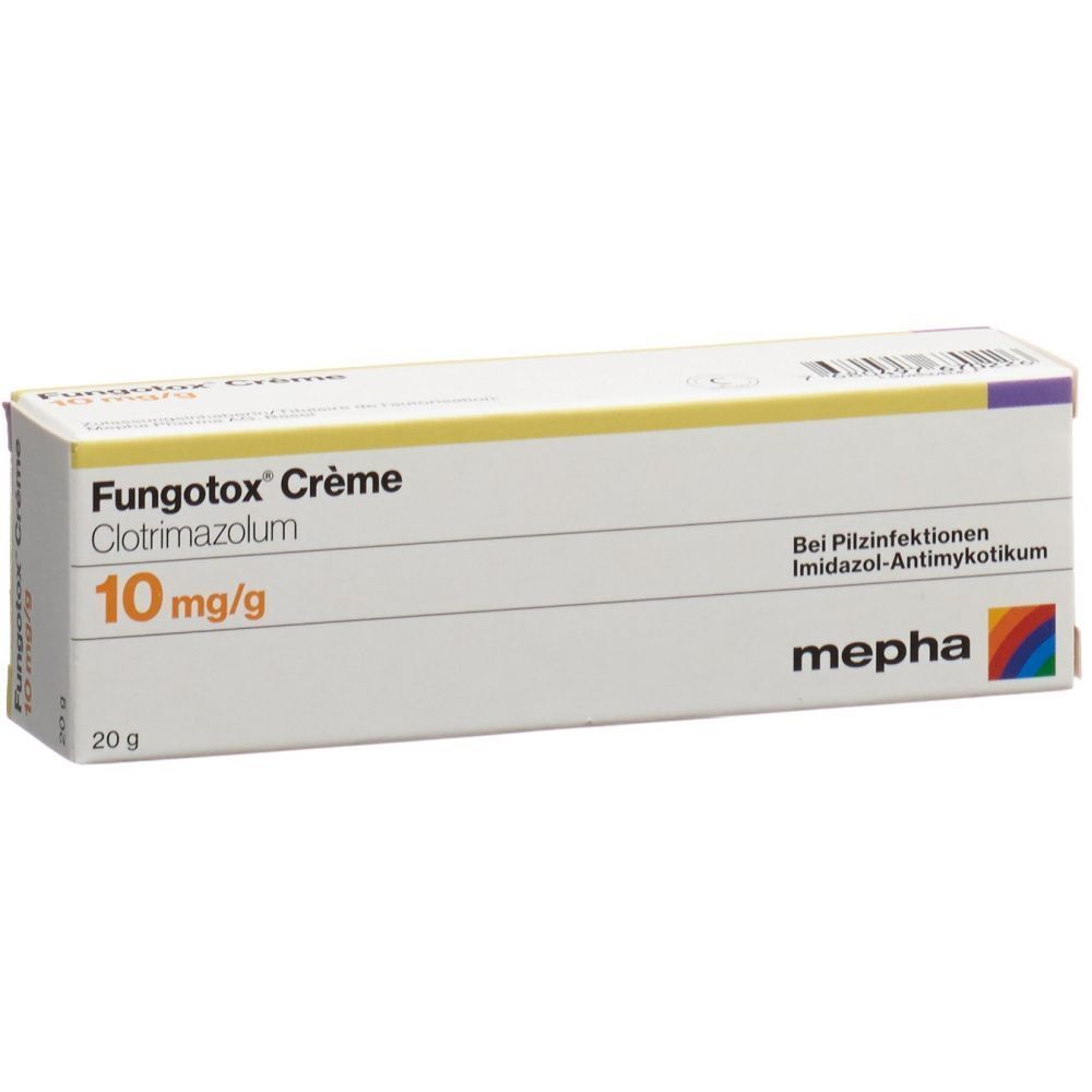 FUNGOTOX Creme 10 mg/g Tb 20 g