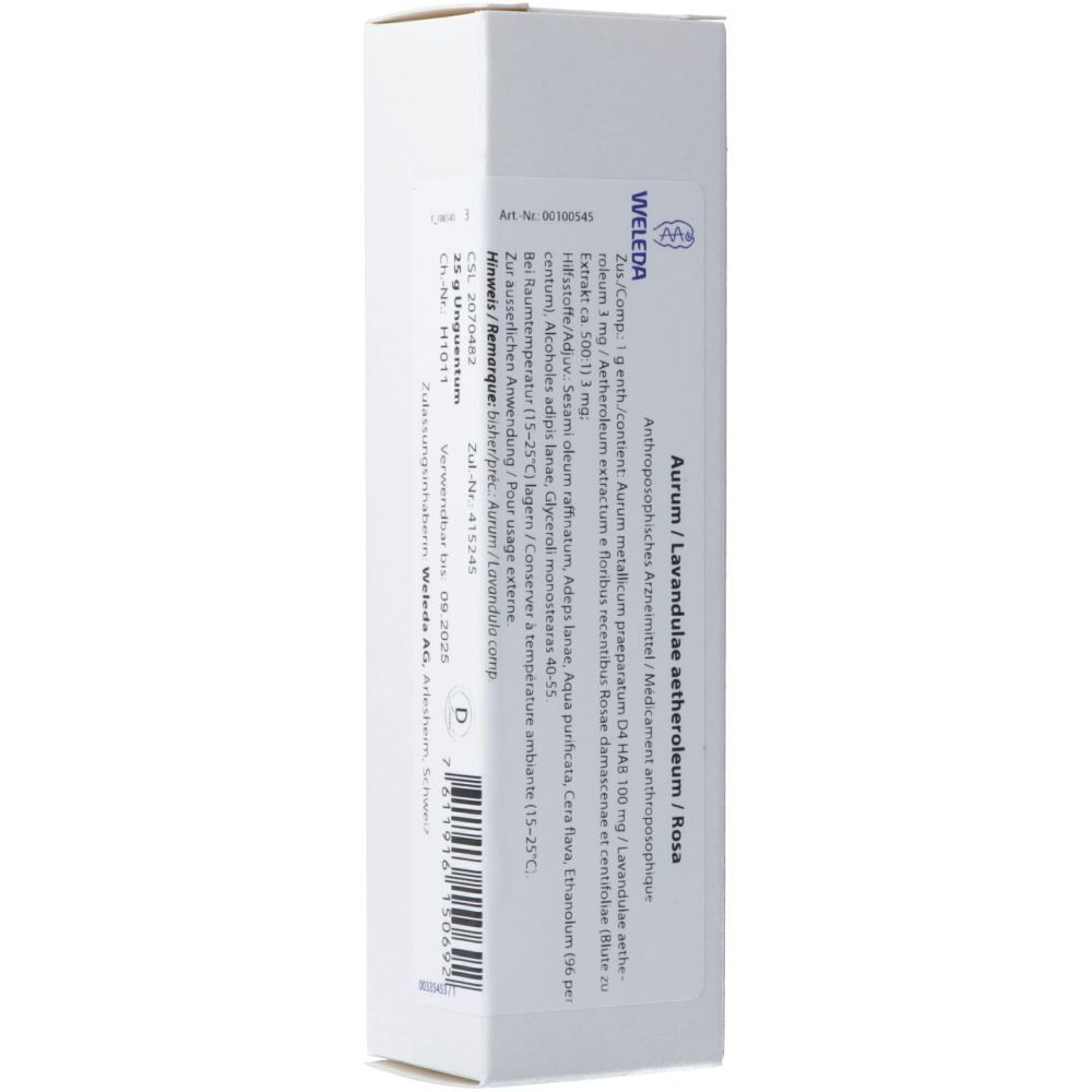 WELEDA Aurum/Lavandulae aeth/Rosa Creme 25 g