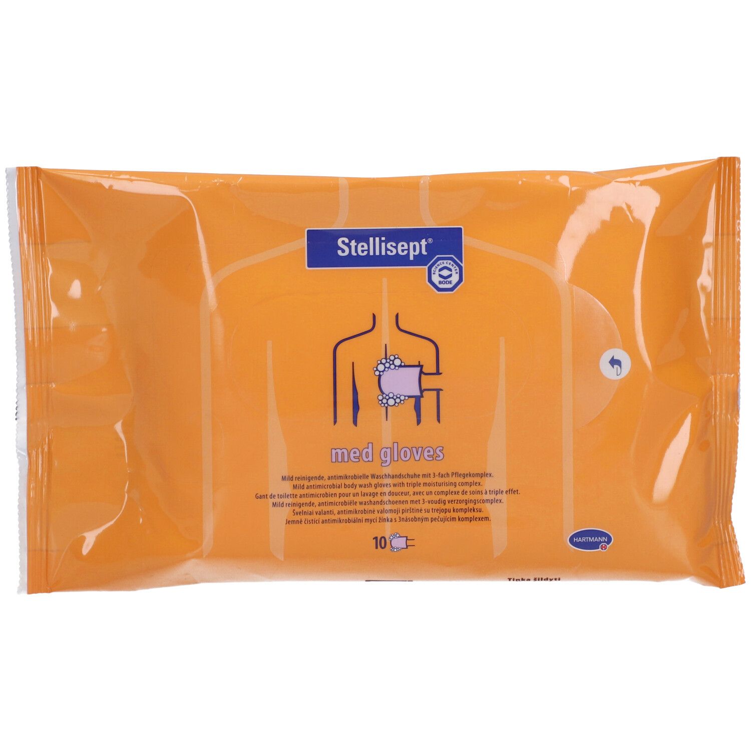 STELLISEPT® Med gloves gant de nettoyage antimicrobien