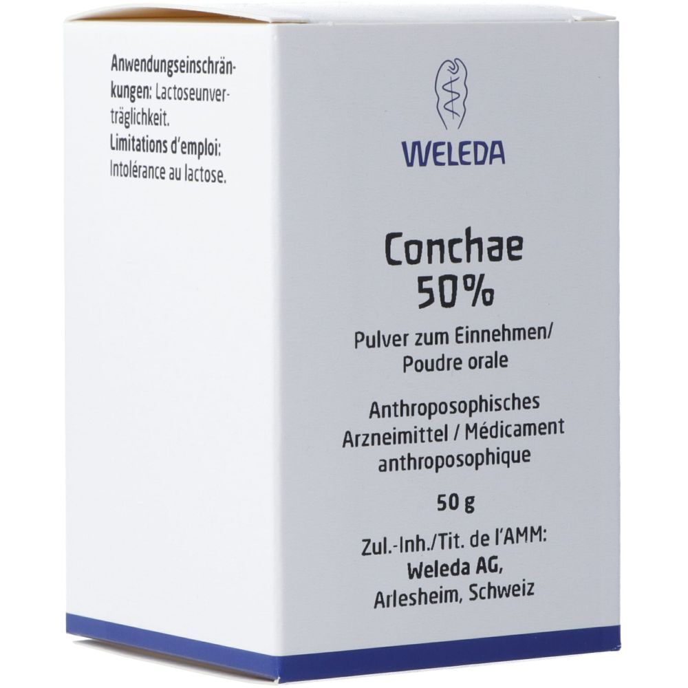 WELEDA Conchae Plv 50 % 50 g