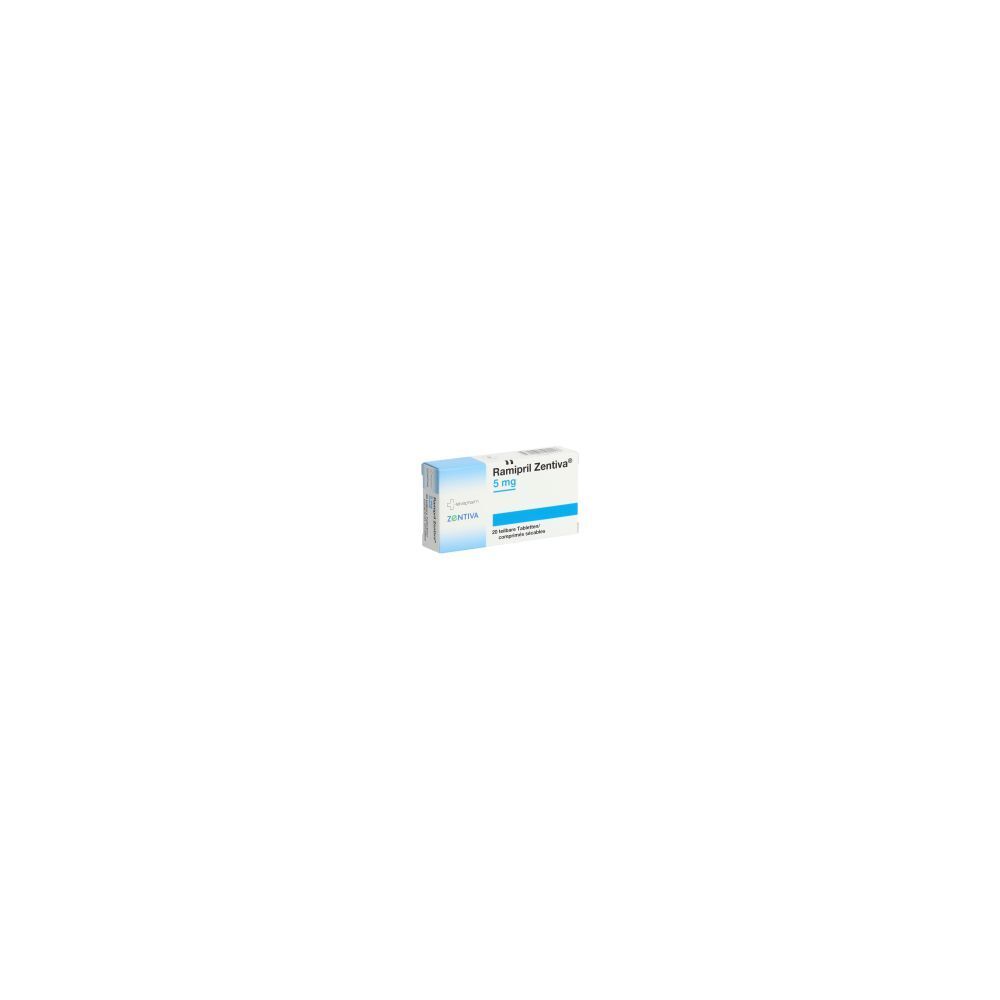 RAMIPRIL Zentiva Tabl 5 mg 20 Stk
