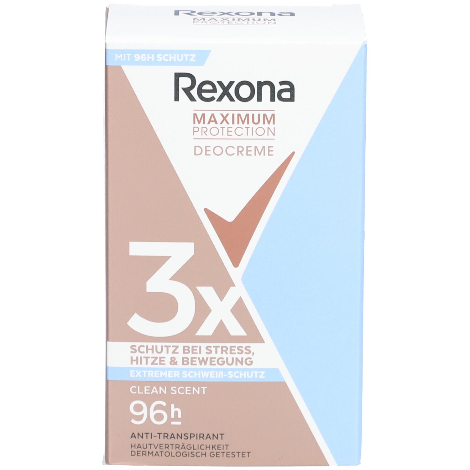 Rexona Maximum Protection Clean Scent Deodorant Roll-On 96H