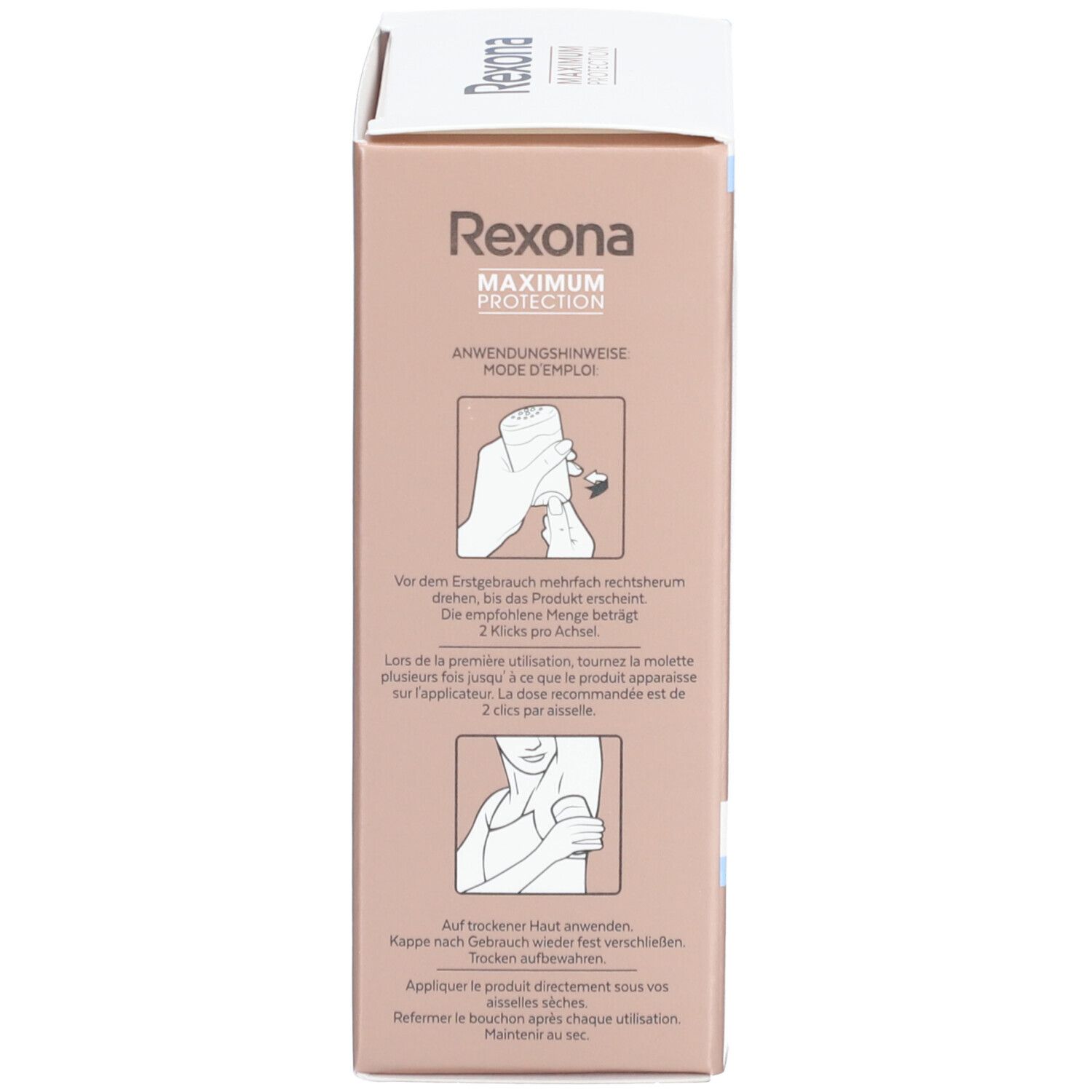 Rexona Maximum Protection Clean Scent Deodorant Roll-On 96H