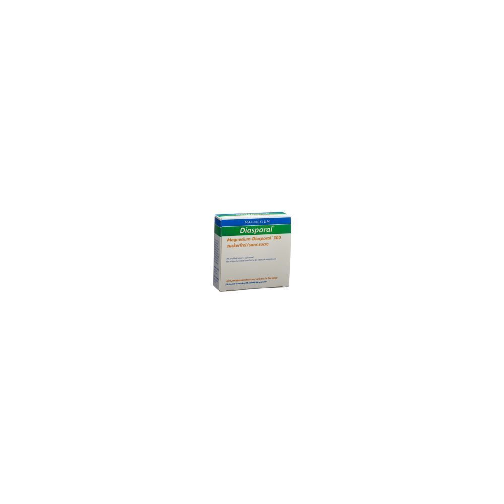MAGNESIUM DIASPORAL 300 mg zuckerfrei Btl 20 Stk