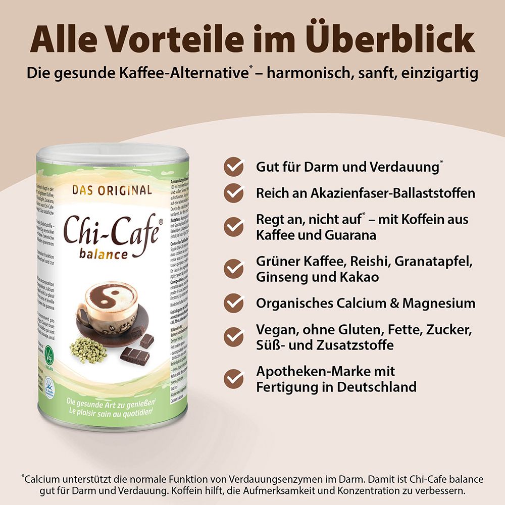 DR.JACOB'S Chi-Café balance
