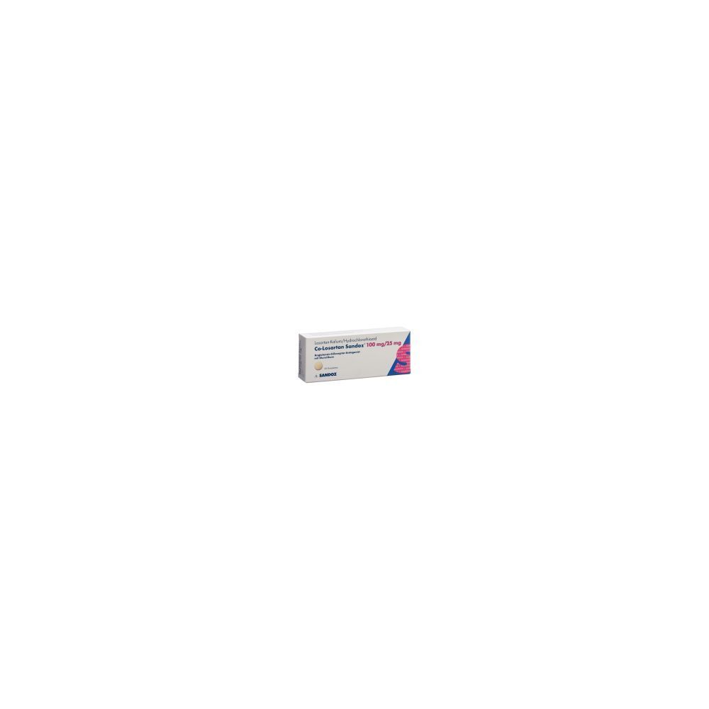 CO-LOSARTAN Sandoz Filmtabl 100/25mg 28 Stk