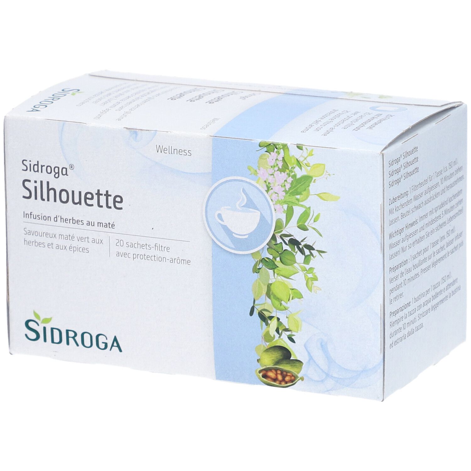 SIDROGA Wellness Silhouette 20 Btl 2 g