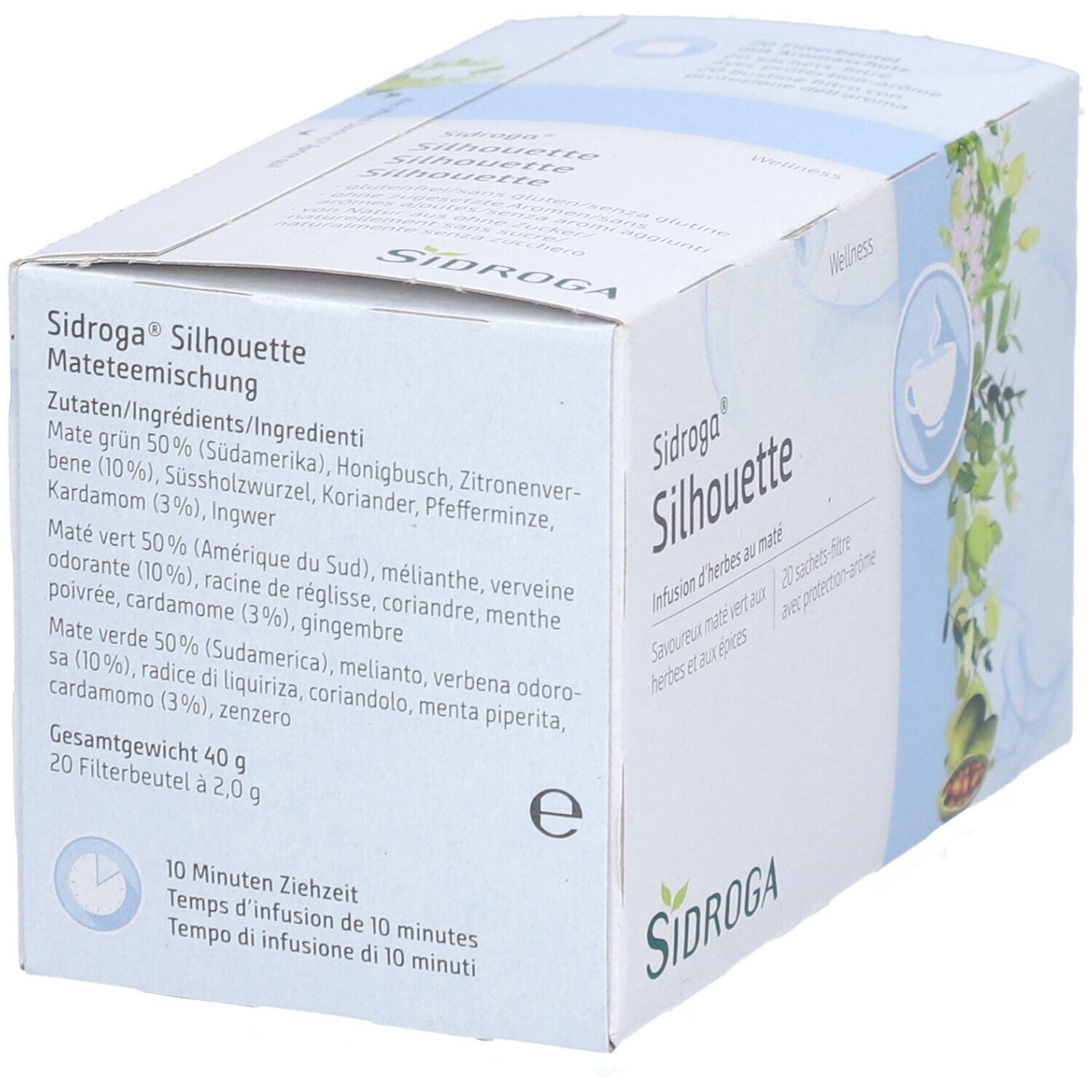 SIDROGA Wellness Silhouette 20 Btl 2 g
