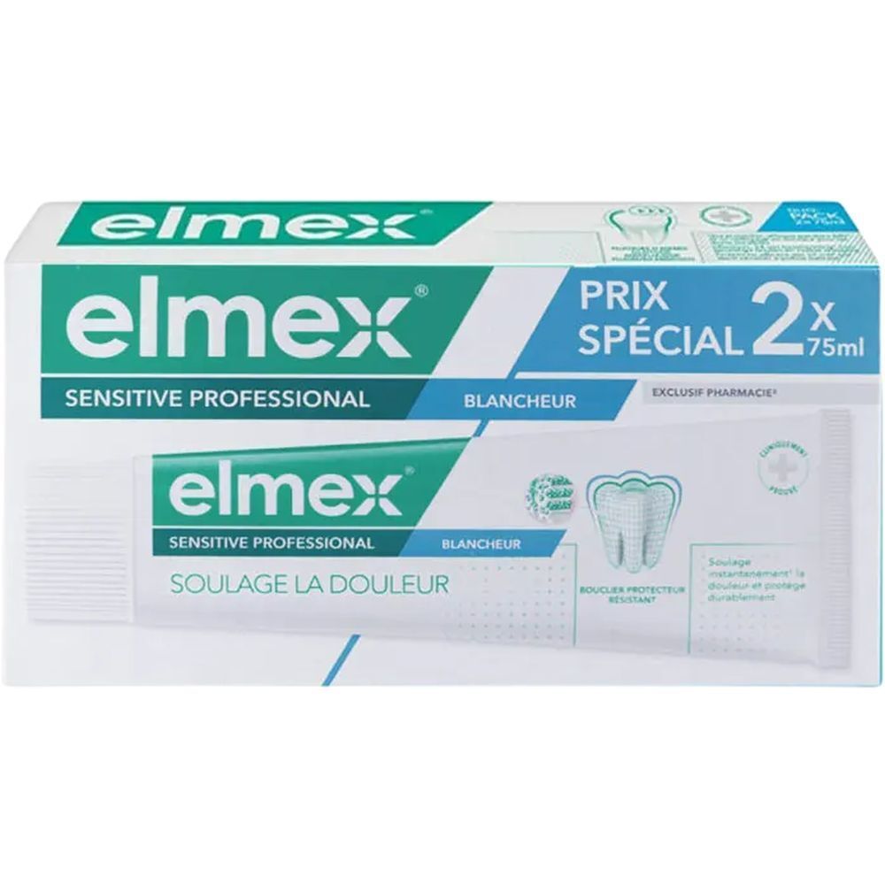 ELMEX SENSITIVE PROF Zahnpasta Duo 2 x