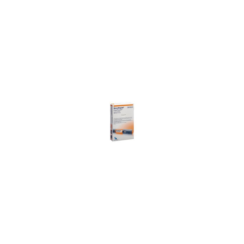 INSULIN NovoRapid FlexTouch 5 Fertpen 3 ml