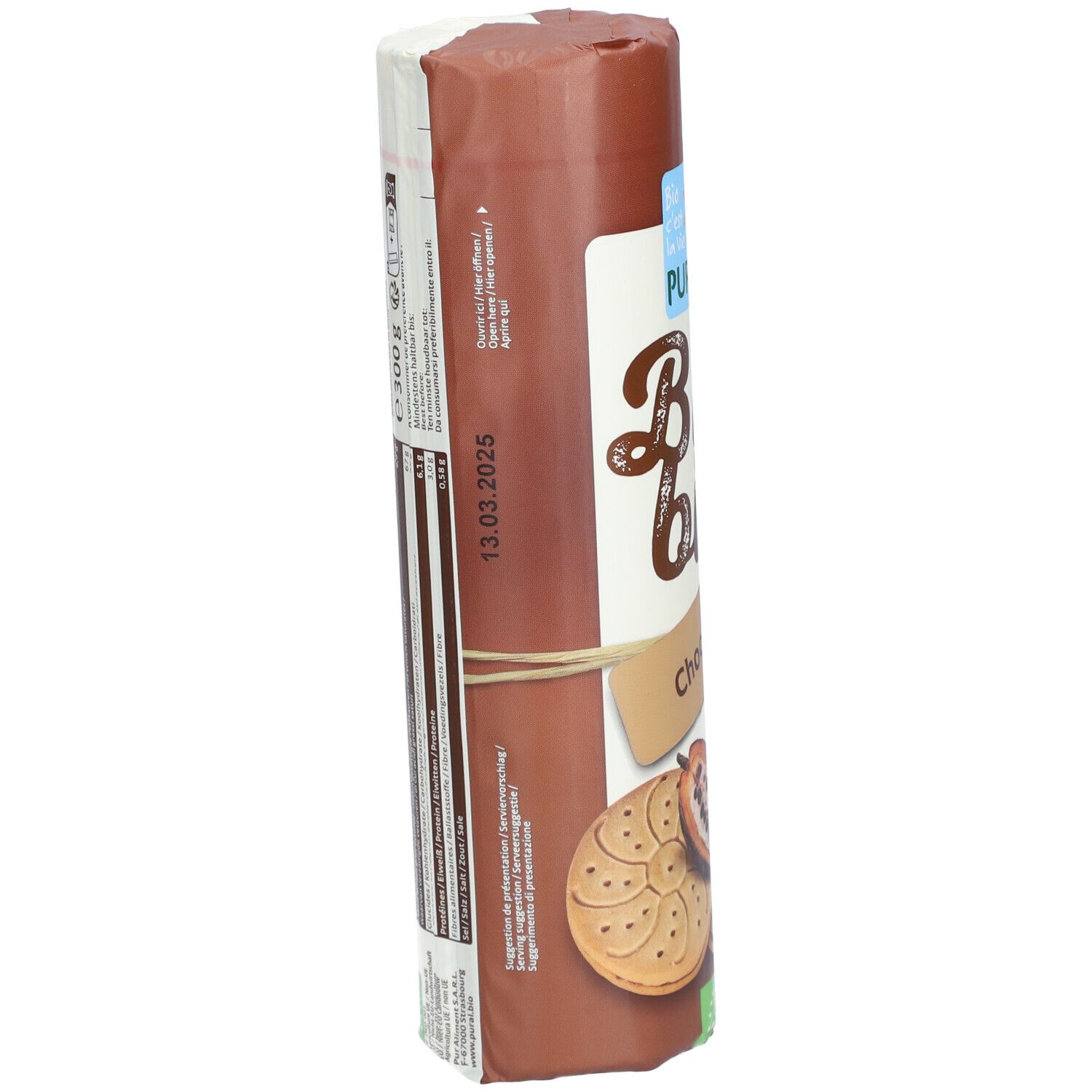 PURAL Bio Bis - Vegane Bio-Schokoladenkekse