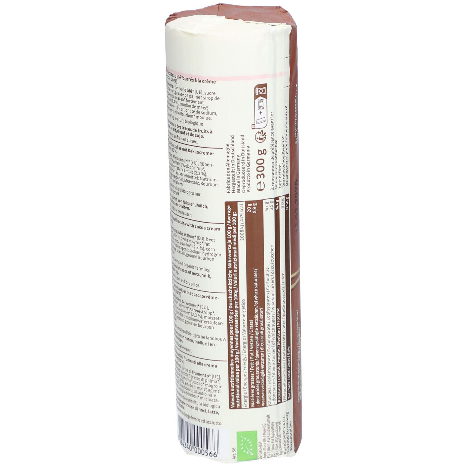 PURAL Bio Bis - Vegane Bio-Schokoladenkekse