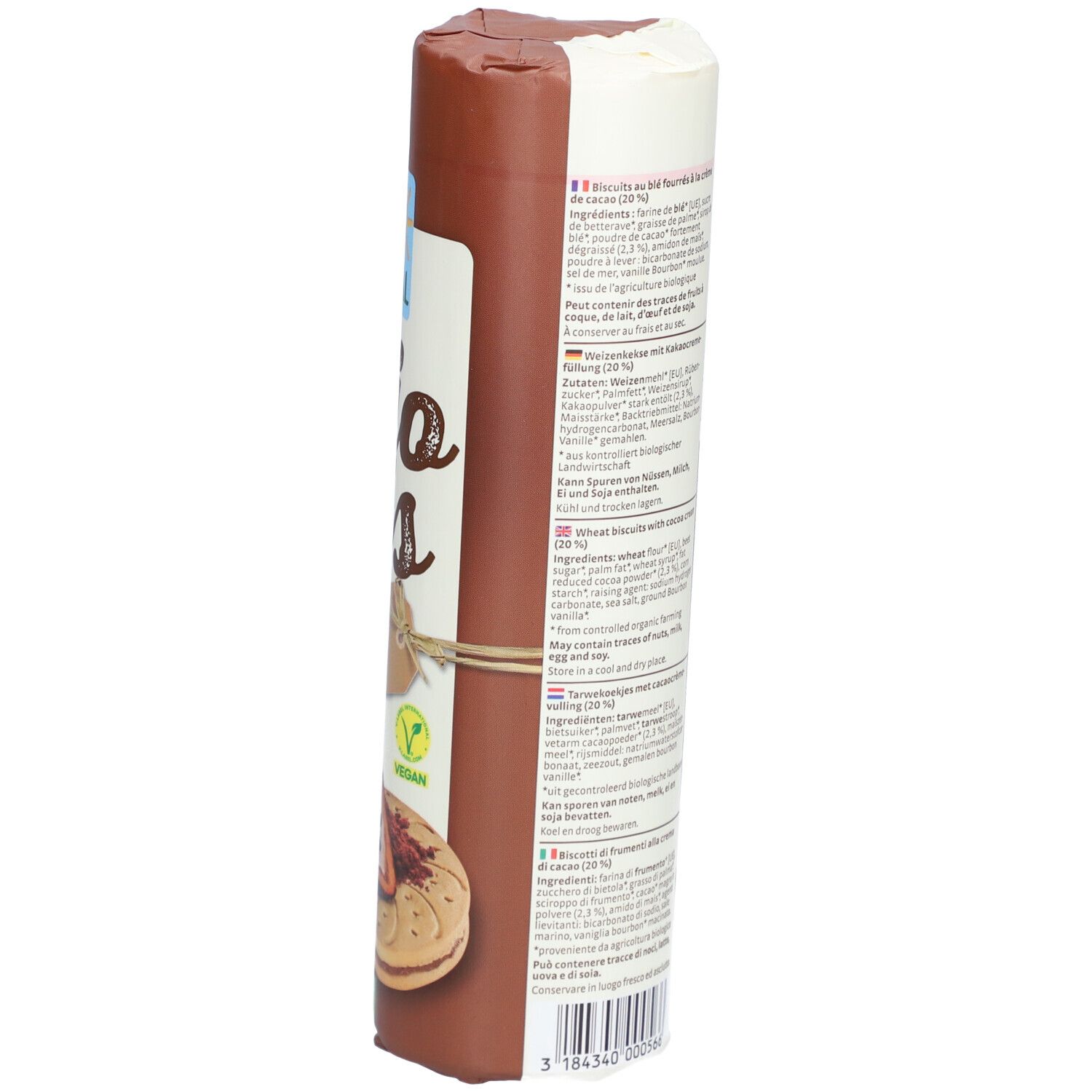 PURAL Bio Bis - Vegane Bio-Schokoladenkekse