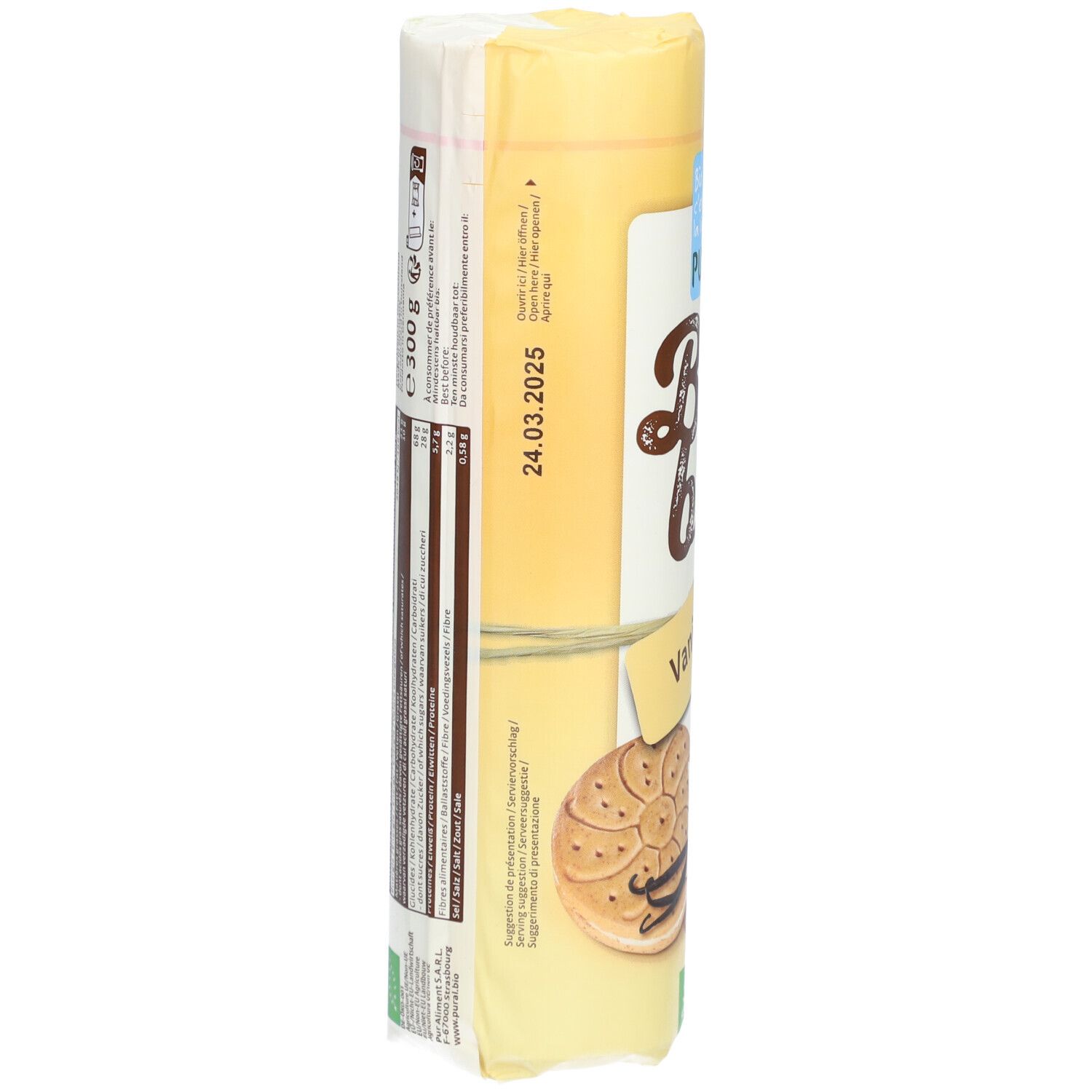 PURAL Bio Bis - Biscuits Vanille Végan Bio
