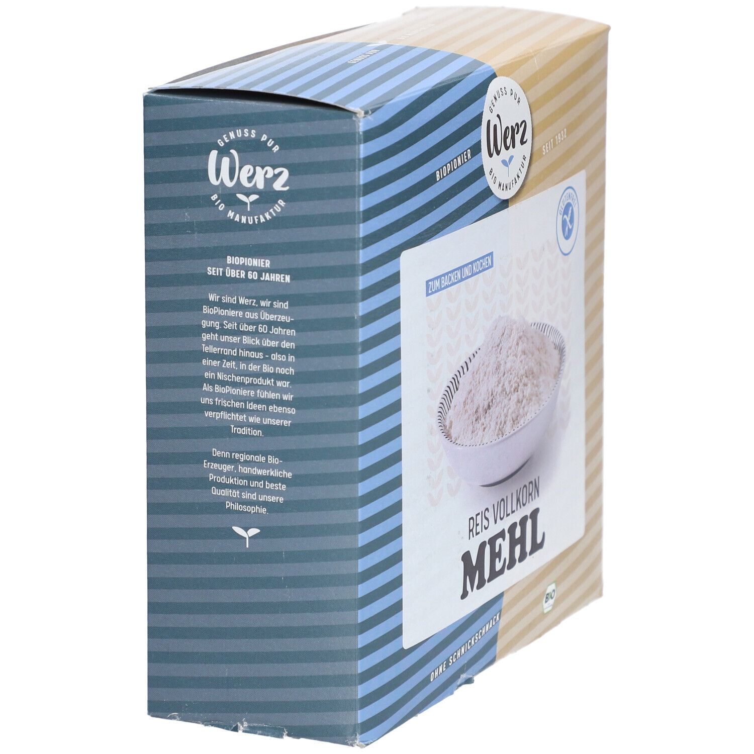 WERZ Reis Mehl Bio glutenfrei 1 kg