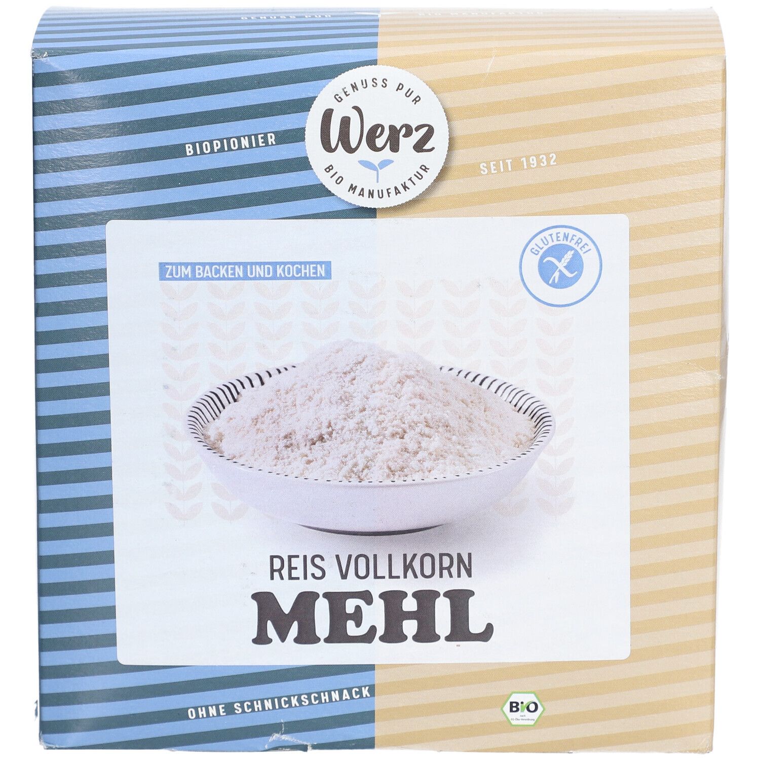 WERZ Reis Mehl Bio glutenfrei 1 kg