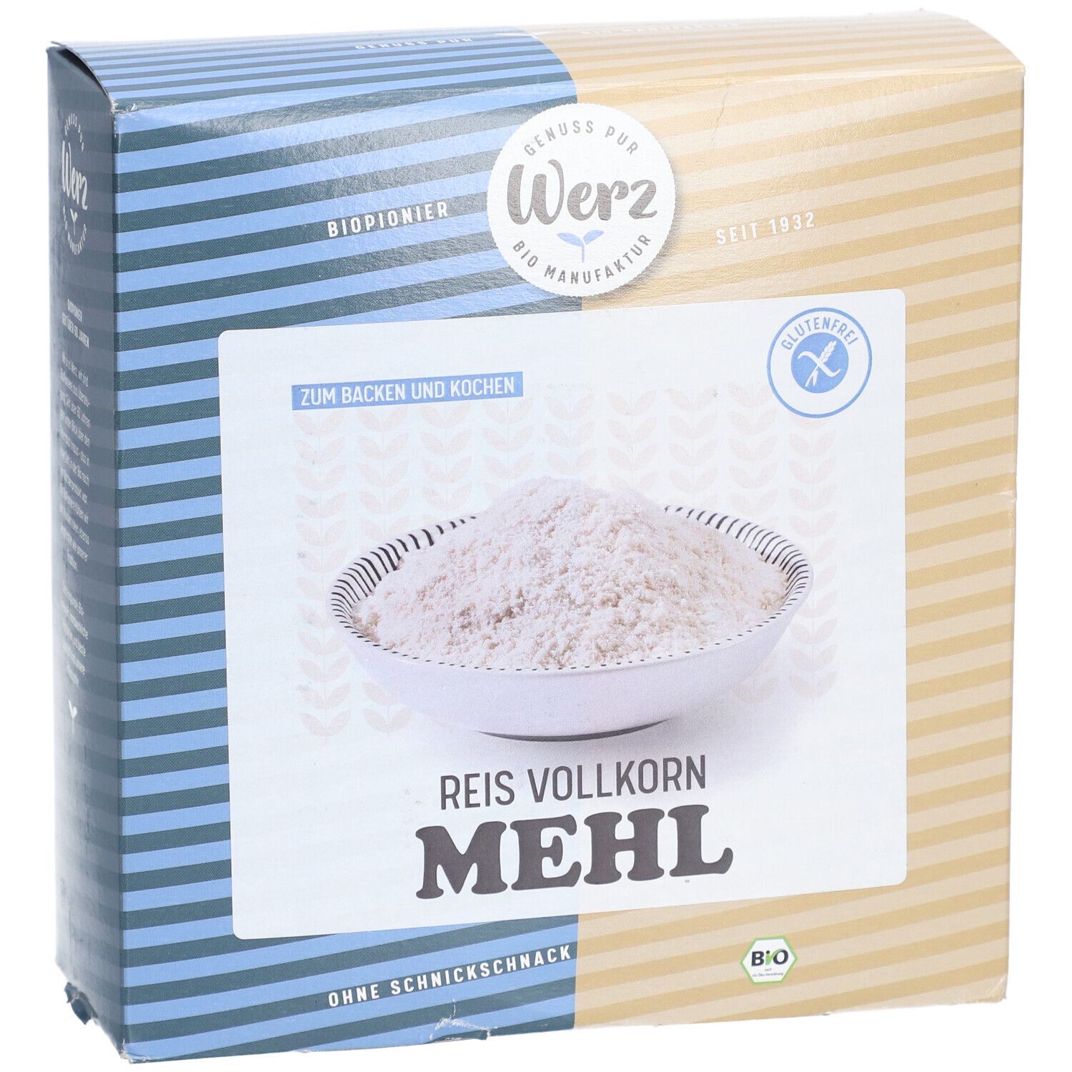 WERZ Reis Mehl Bio glutenfrei 1 kg