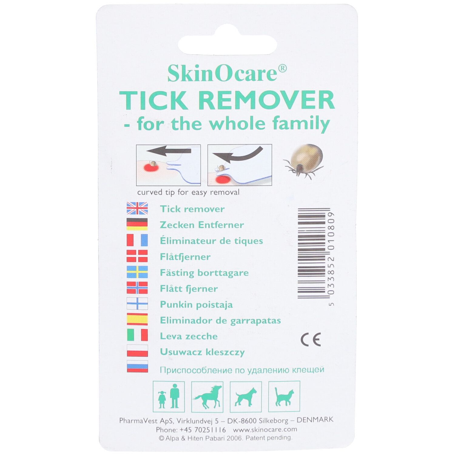 SKINOCARE® Zeckenentferner
