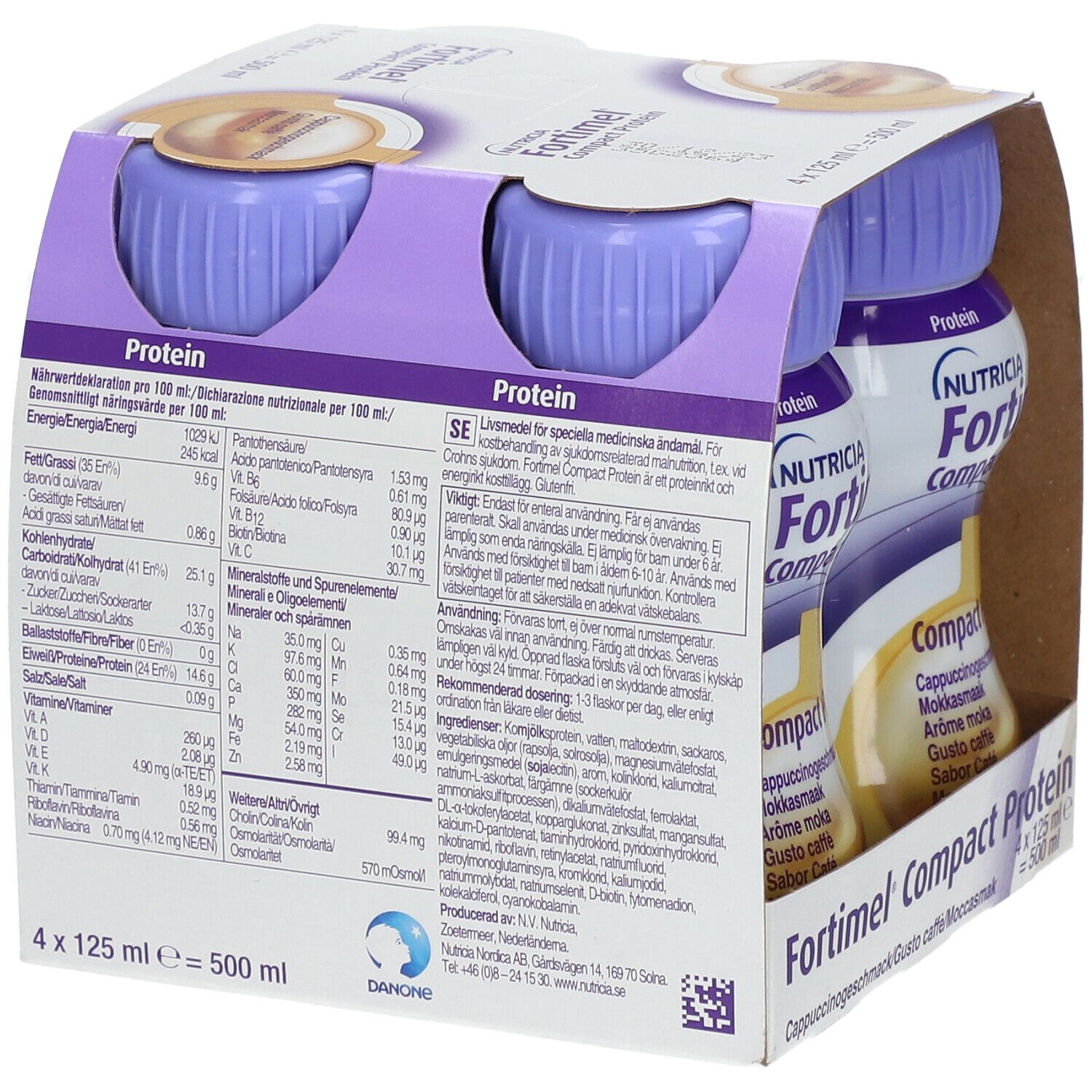 Fortimel Compact Protein Cappuccino