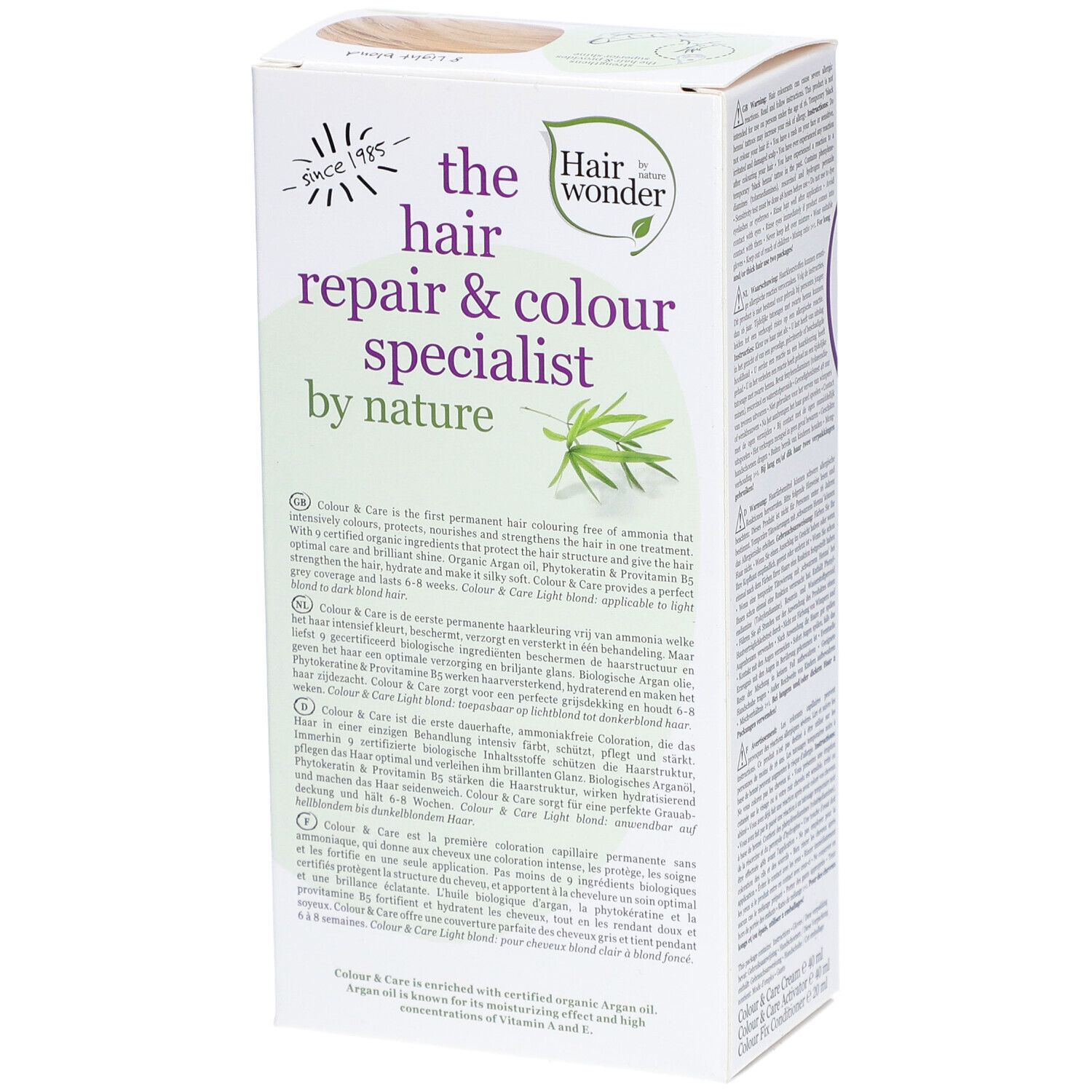 HENNA Hairwonder Colour & Care 8 hellblond