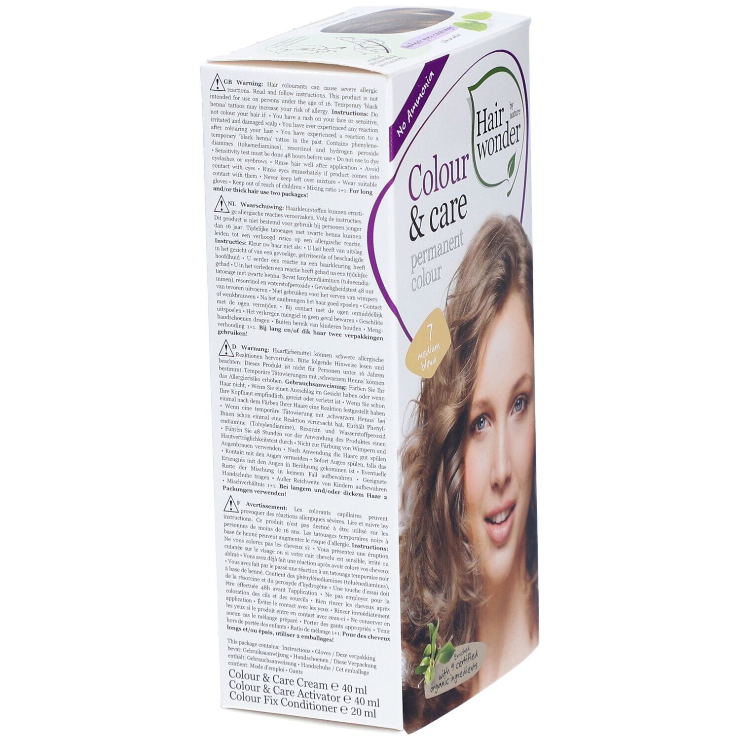 Hairwonder Coloration Permanente Blond Moyen 7