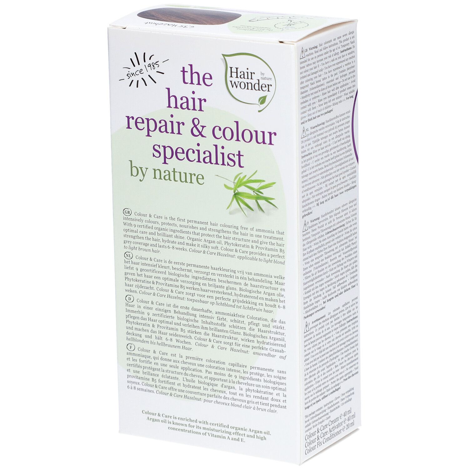 HENNA Hairwonder Colour & Care 6.35 haselnuss
