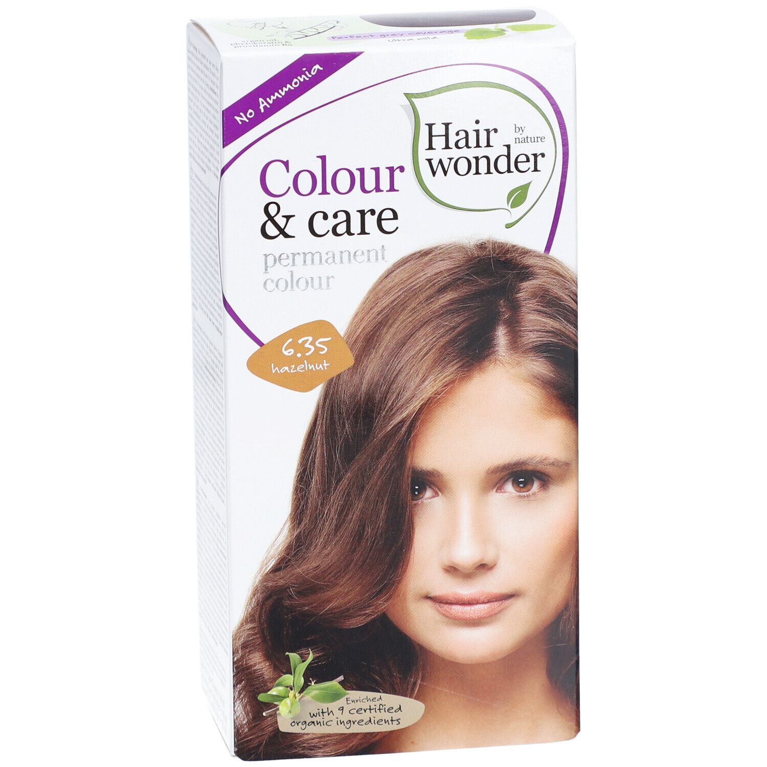 HENNA Hairwonder Colour & Care 6.35 haselnuss
