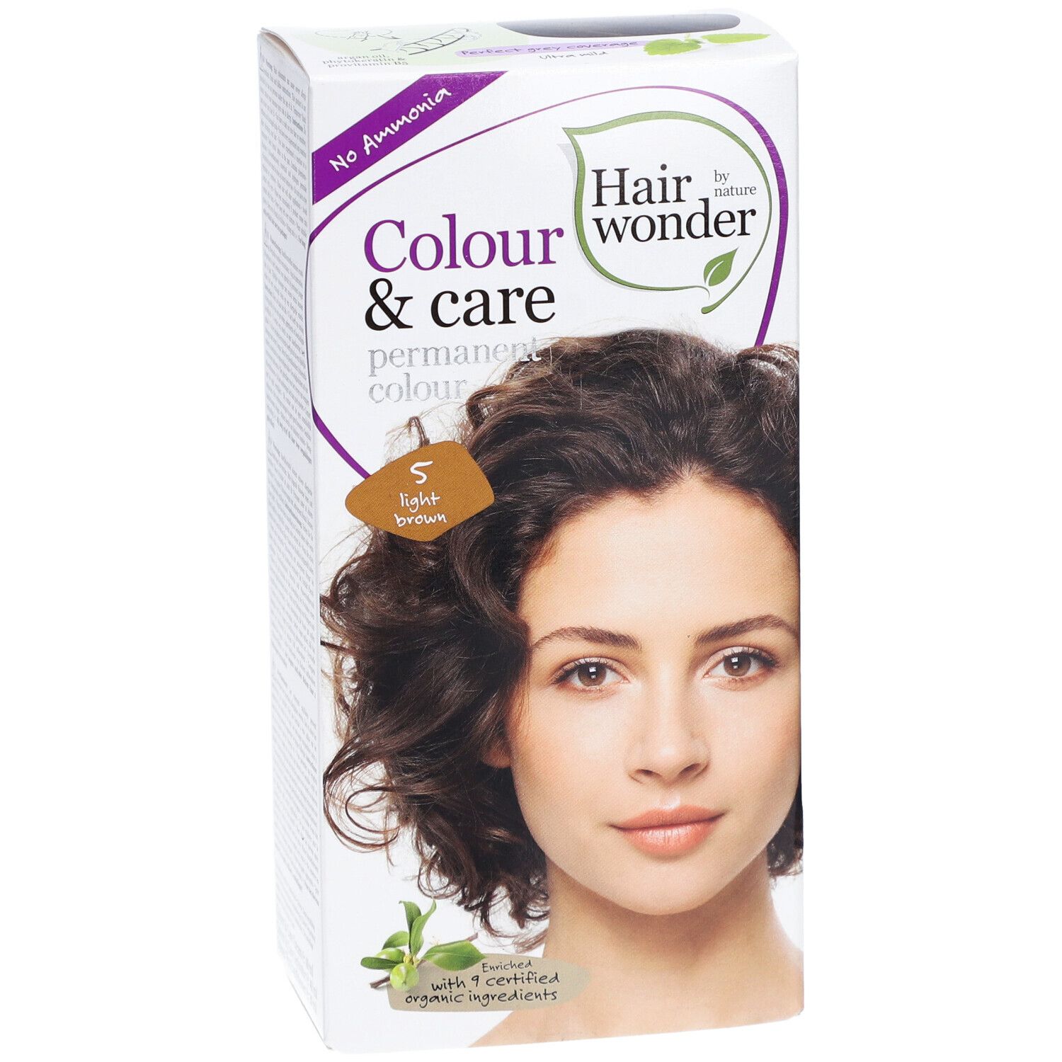 HENNA Hairwonder Colour & Care 5 hellbraun