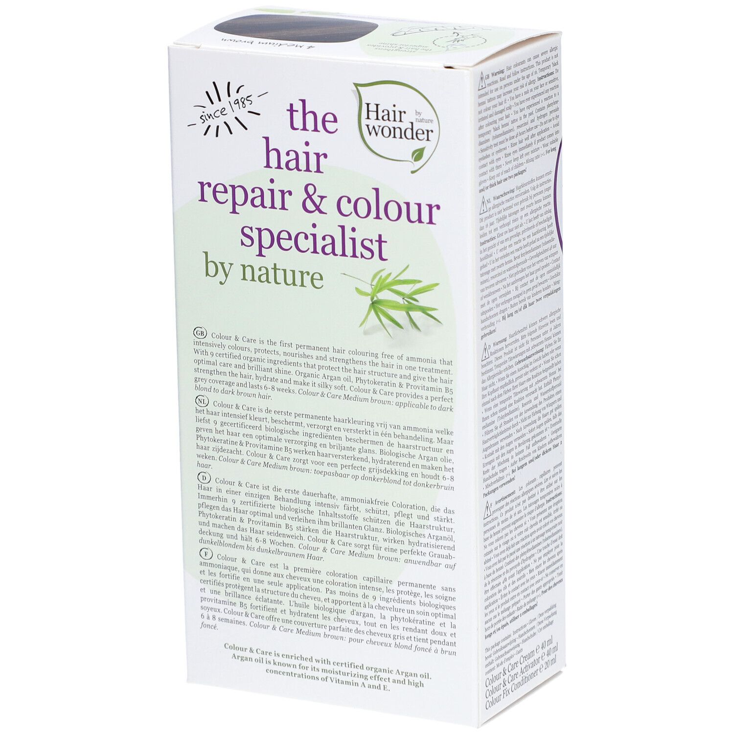 HENNA Hairwonder Colour & Care 4 braun