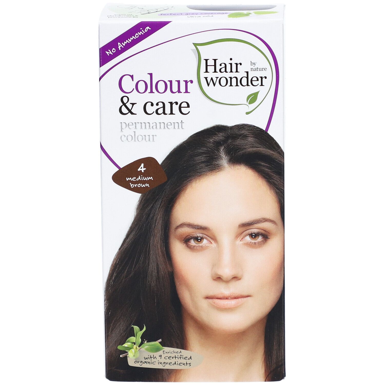 HENNA Hairwonder Colour & Care 4 braun