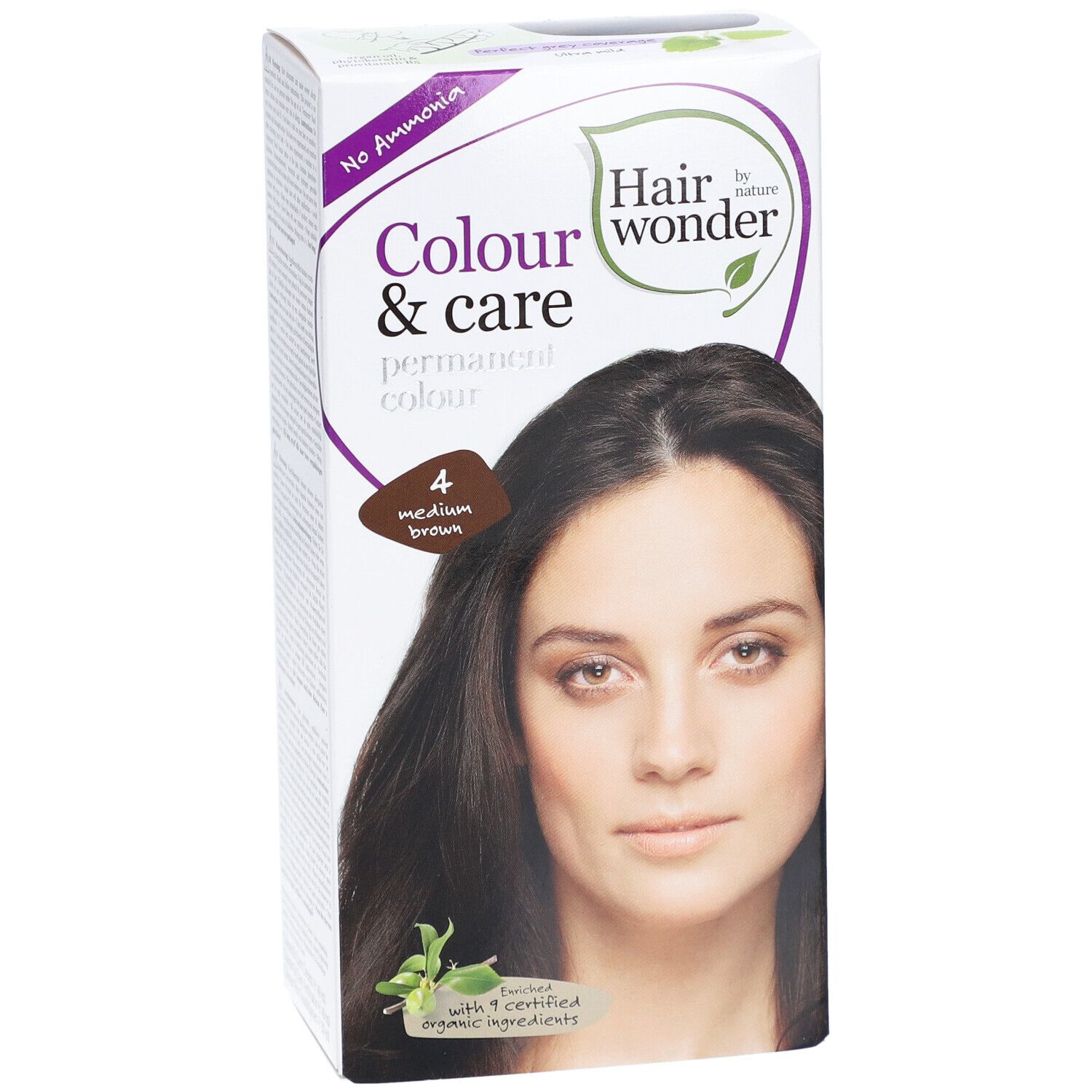 HENNA Hairwonder Colour & Care 4 braun