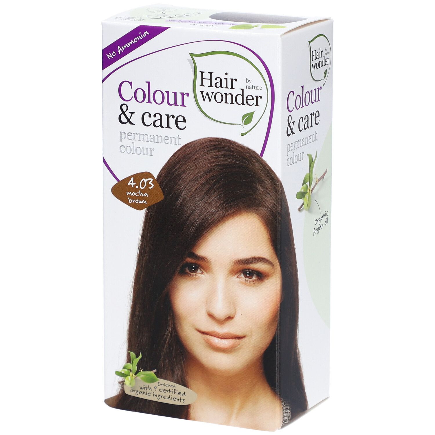 HENNA Hairwonder Colour & Care 4.03 Mokkabraun
