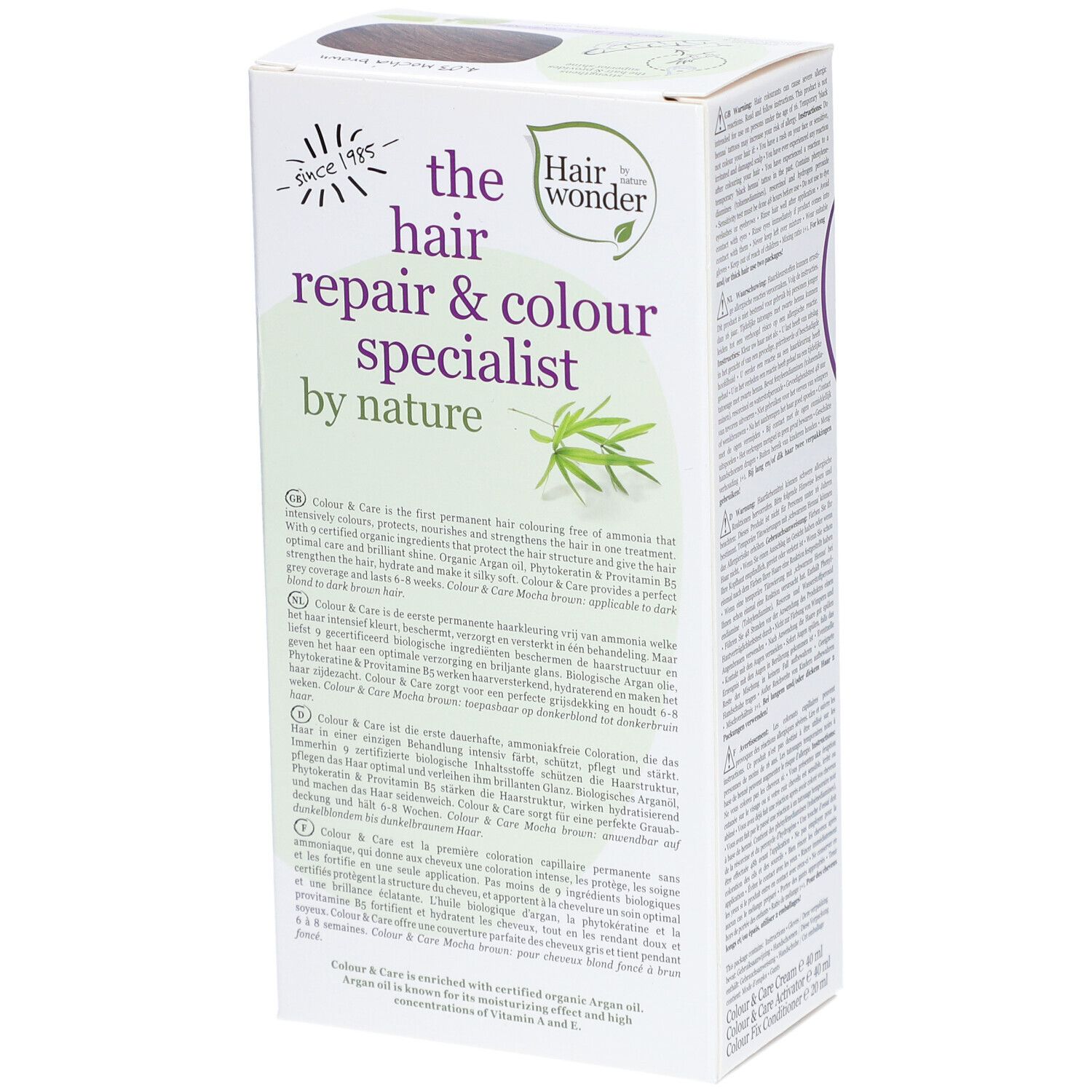 HENNA Hairwonder Colour & Care 4.03 Mokkabraun