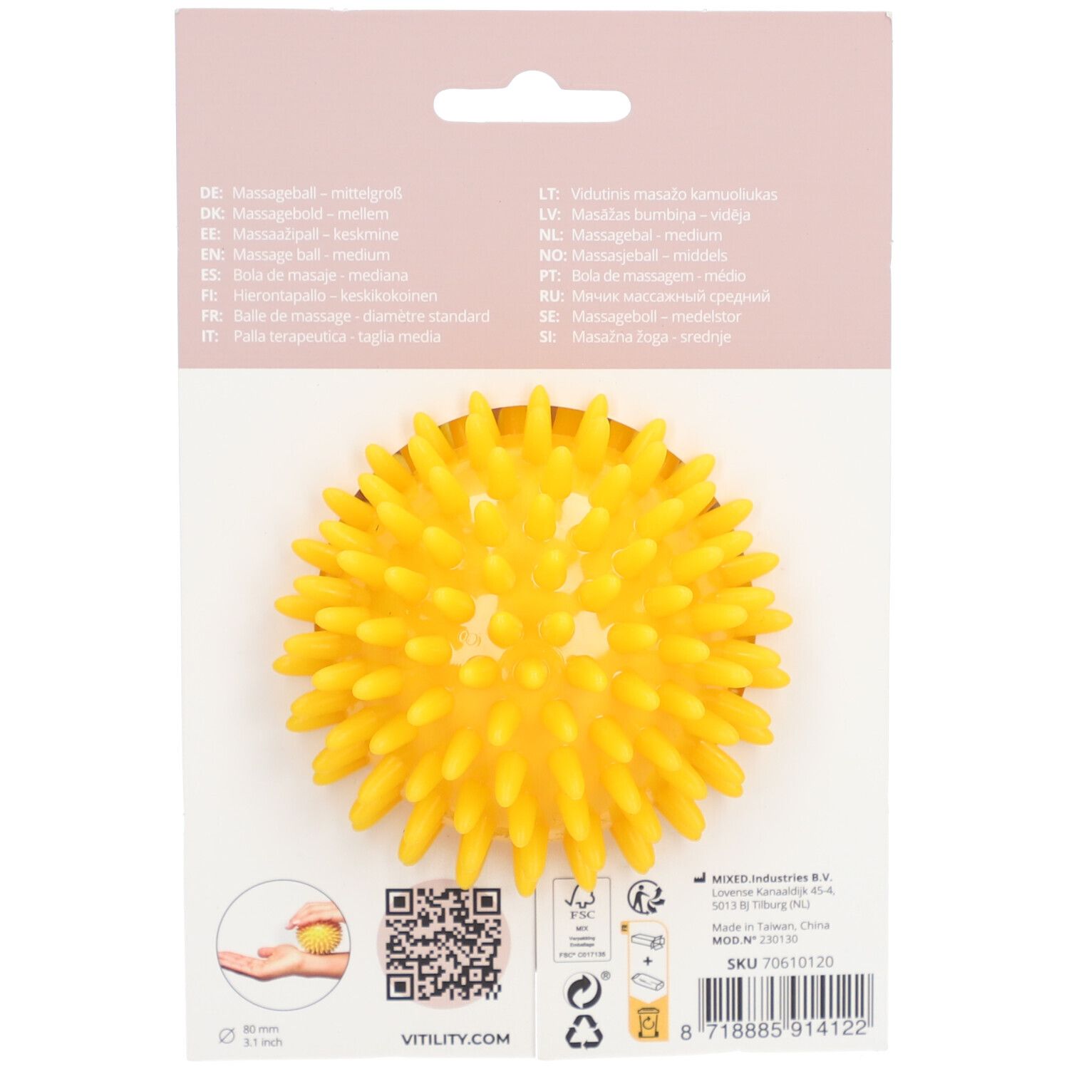 VITILITY Massageball 8cm