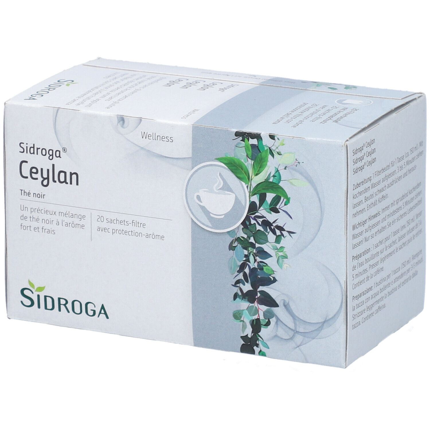 SIDROGA Wellness Ceylon 20 Btl 1.7 g