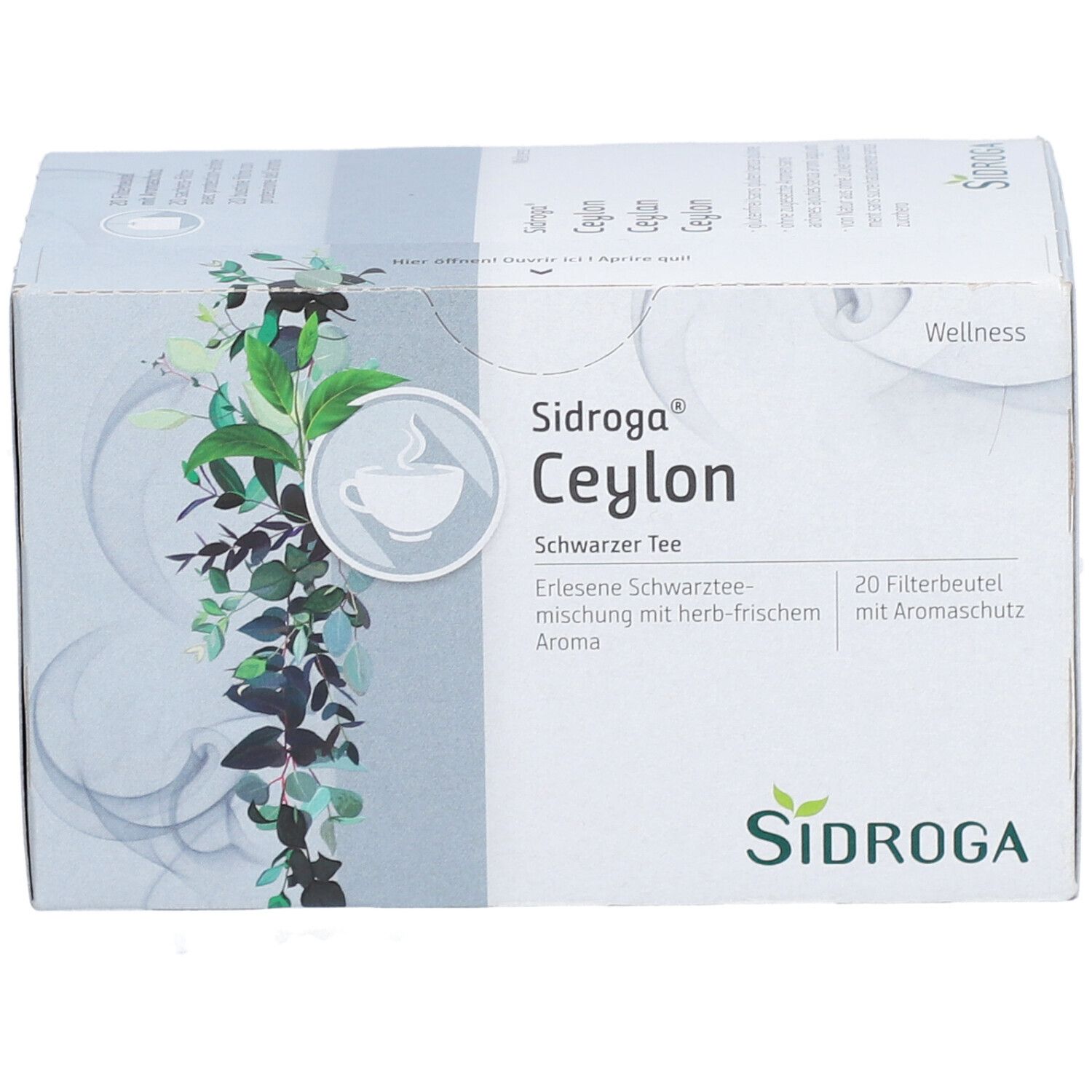 SIDROGA Wellness Ceylon 20 Btl 1.7 g