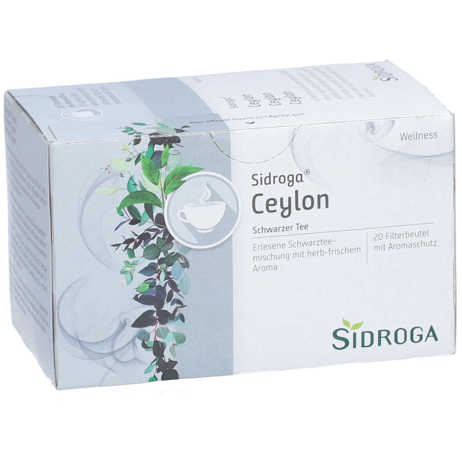 SIDROGA Wellness Ceylon 20 Btl 1.7 g