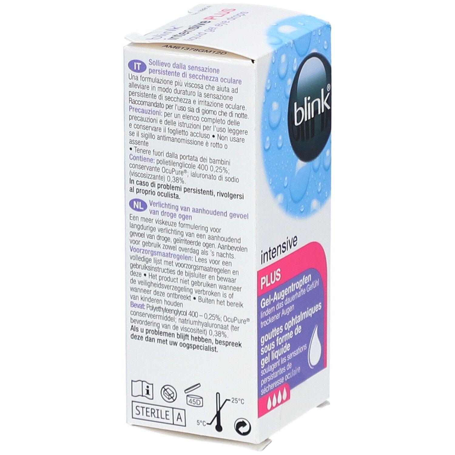 BLINK Intensive Plus - Augentropfen in Form eines flüssigen Gels