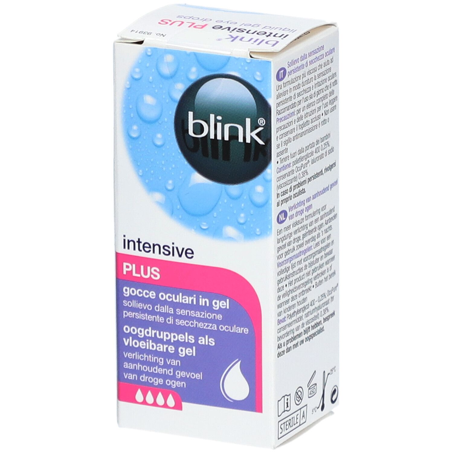 BLINK Intensive Plus - Augentropfen in Form eines flüssigen Gels