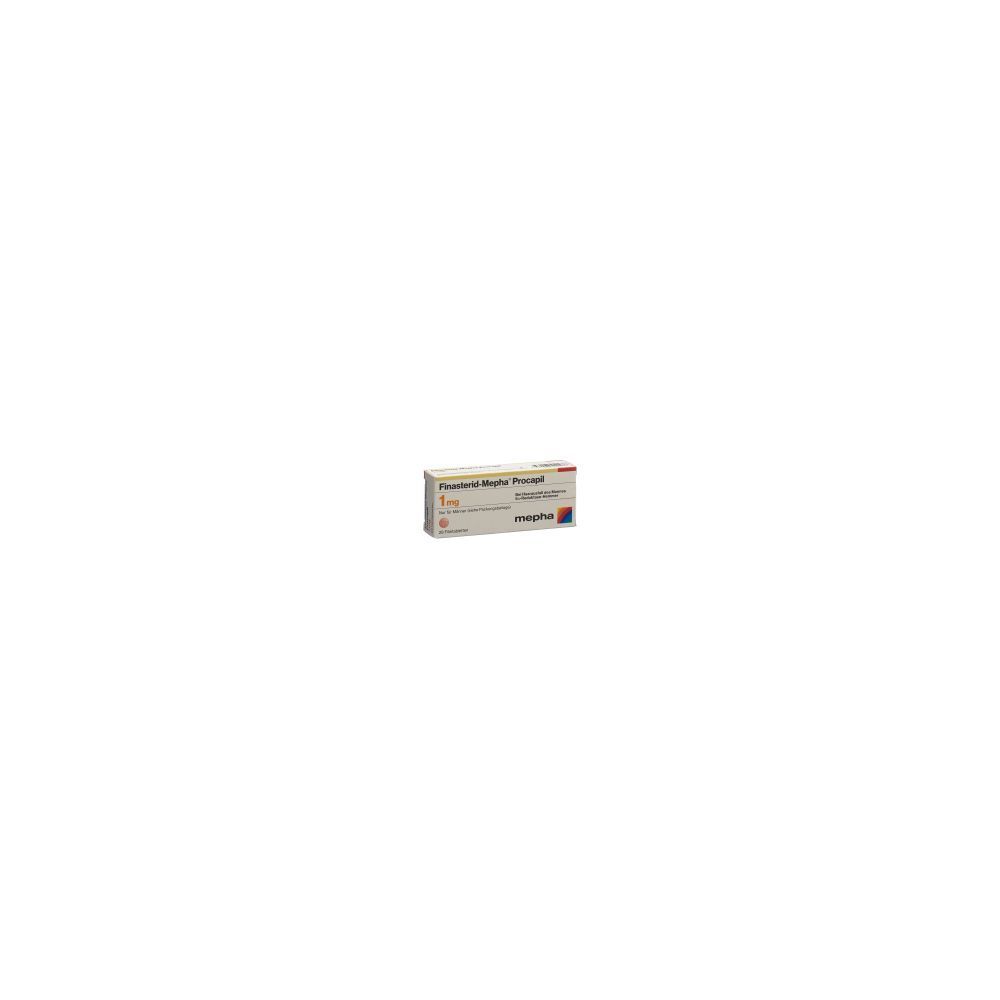 FINASTERID Mepha Procapil Filmtabl 1 mg 28 Stk